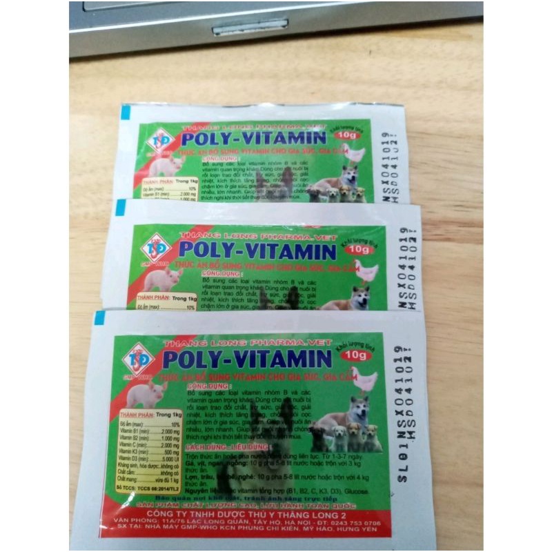 Poly Vitamin - bổ sung vitamin khoáng chất cho thú cưng