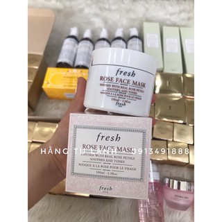 Mặt Nạ Đem Lại Cho Bạn Làn Da Mọng Nước, Tươi Trẻ - Fresh Rose Face Mask 100ml