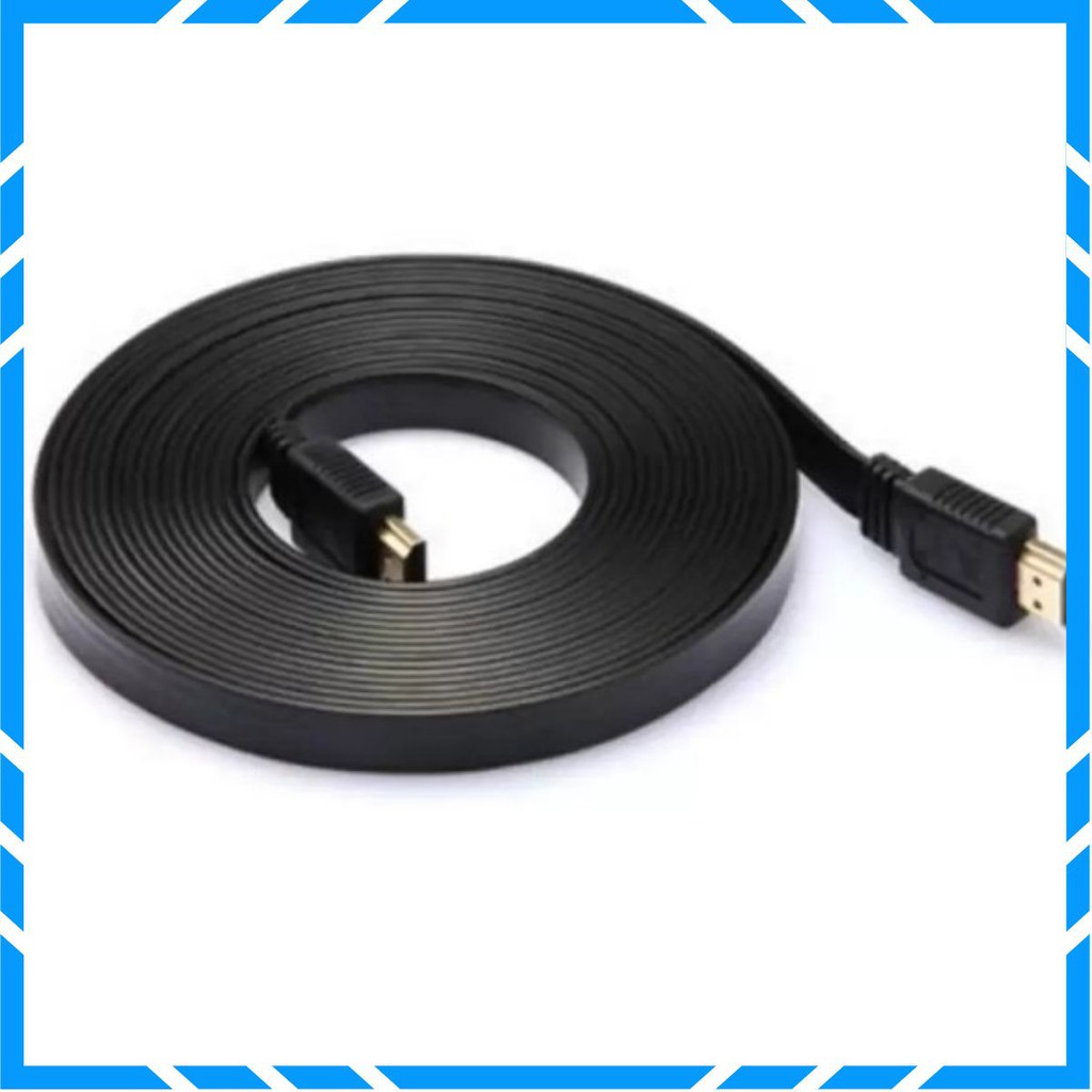 Cáp HDMI 5m dẹt  full HD (Đen)