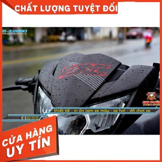 Tem Trùm Xe Exciter 150 MX Đen Đỏ
