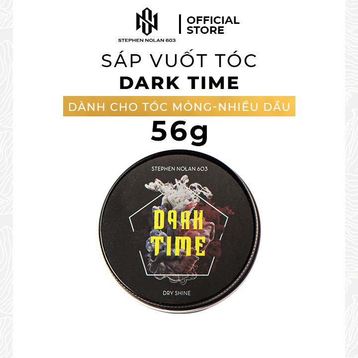 Sáp vuốt tóc Dark Time 56g Stephen Nolan 603 - Cho tóc mỏng và nhiều dầu