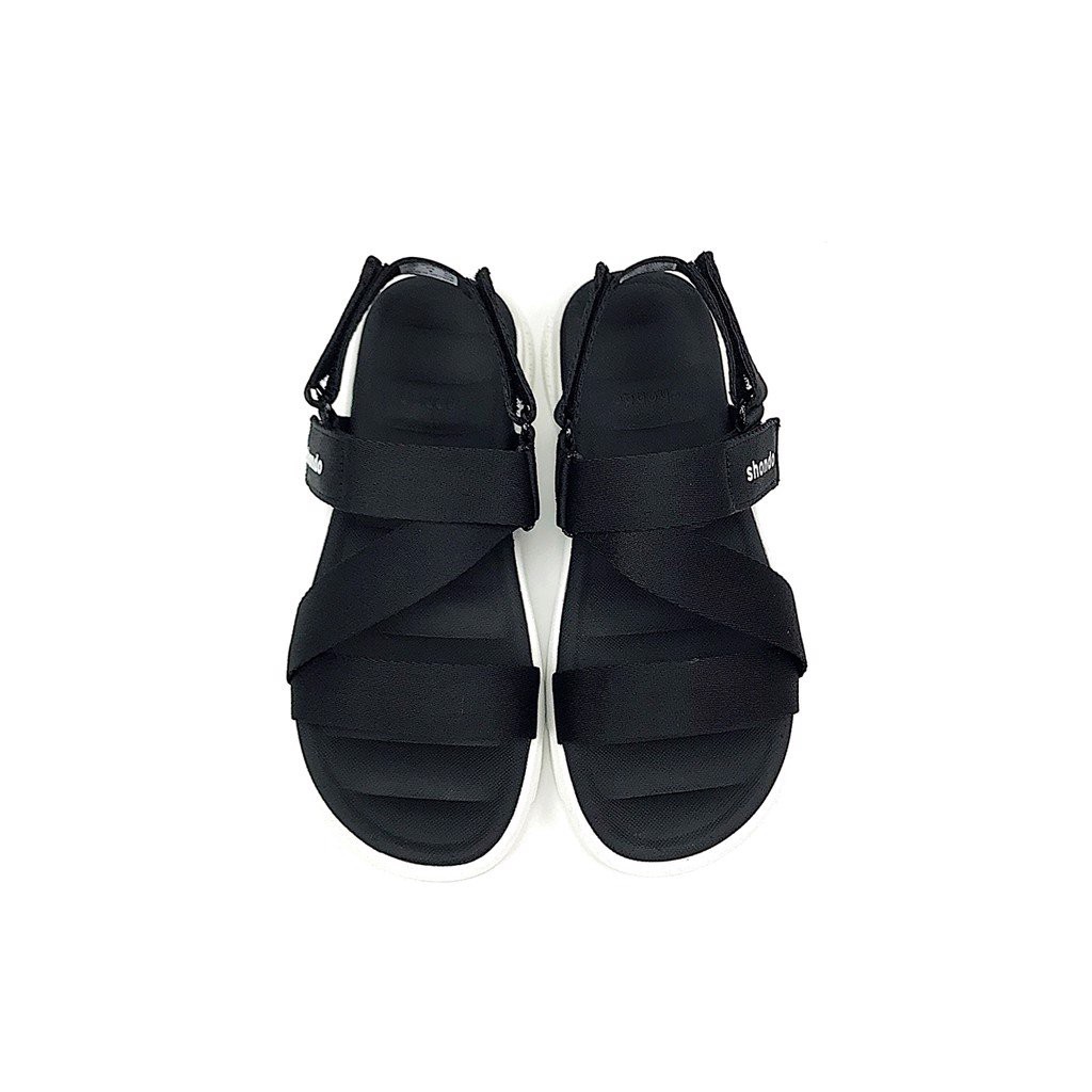 Giày Sandals SHONDO Sport – Đen Đế Trắng