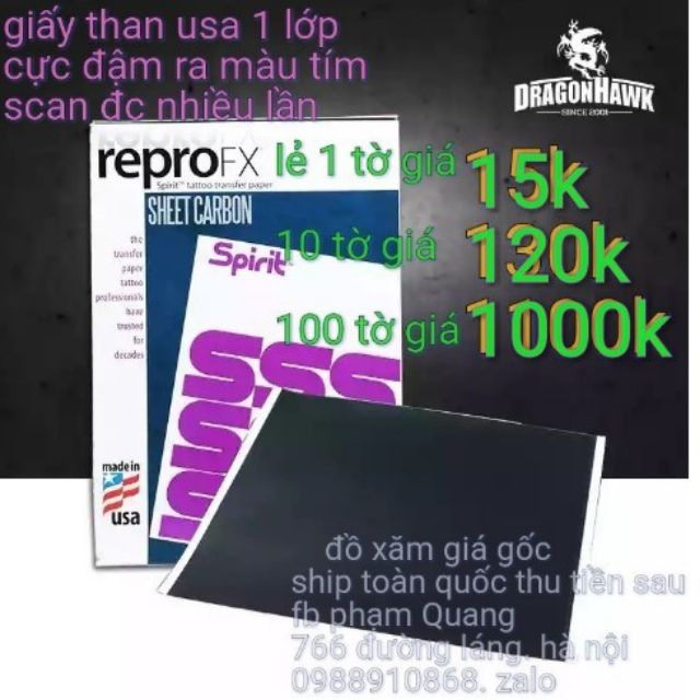 Giấy than 1 lớp