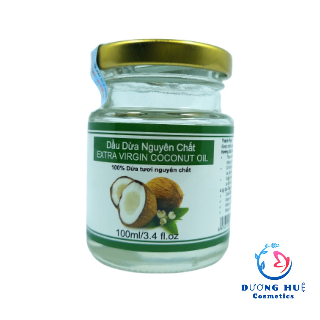 Dầu dừa nguyên chất extra virgin coconut oil 100ml ( Chính Hãng)