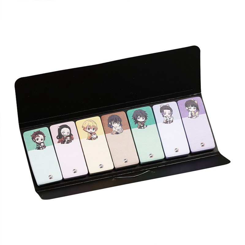 Giấy Note Ghi Chú Họa Tiết Hoạt Hình Demon Slayer Kimetsu No Yaiba