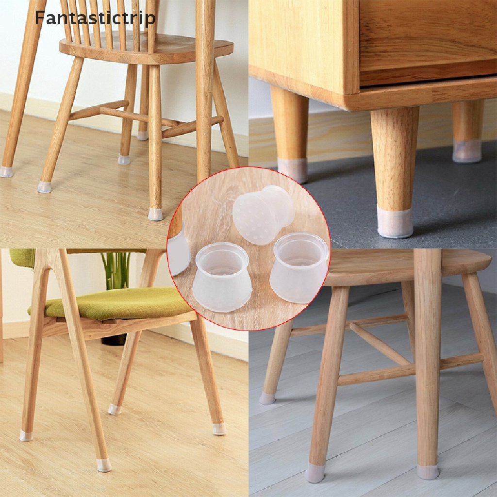 Bộ 20 Miếng Silicone Bọc Chân Bàn Bảo Vệ Tiện Dụng