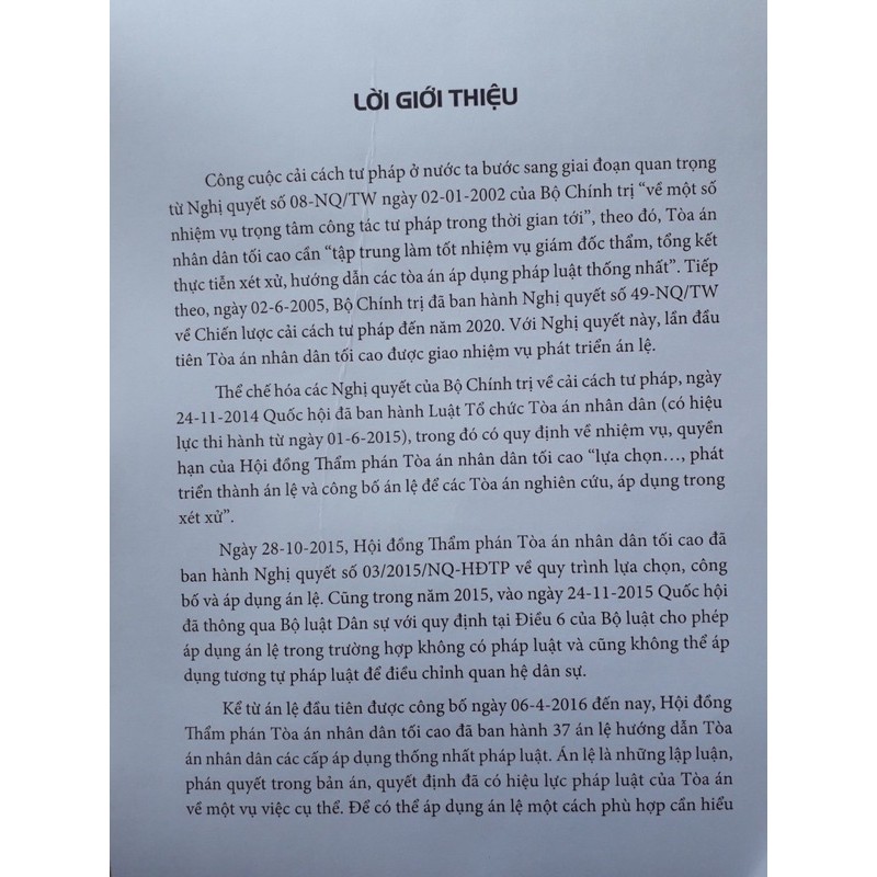 Sách- 37 án lệ đầu tiên của Việt Nam - Phân tích và luận giải | BigBuy360 - bigbuy360.vn