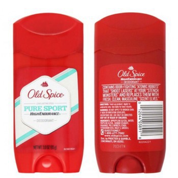 Lăn Khử Mùi Old Spice Pure Sport  Đỏ (Nam-Nữ) [ 85g ]