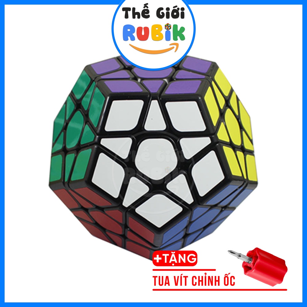 Bộ Sưu Tập Rubik Megaminx 12 Mặt Moyu Qiyi Yuxin YJ + TẶNG Phụ Kiện Rubic 2x2, 3x3 Có Nam Châm | Thế Giới Rubik