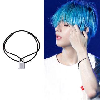 Vòng tay mặt ổ khóa giống V nhóm nhạc Bangtan Boys