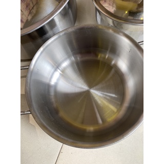 BỘ 3 NỒI INOX SONY