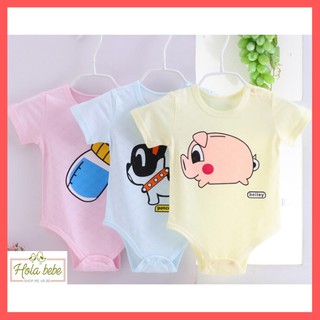 Jumpsuit ngắn tay quần tam giác cho bé trai / bé gái (khoàng 6 tháng tuổi) - HT46