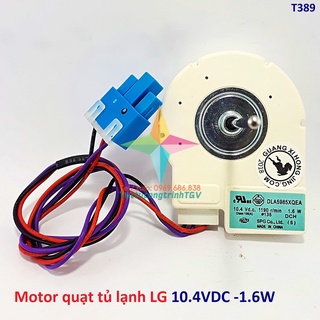 Motor quạt đúc 10.4vdc - 1.6w , 3 dây cho tủ lạnh lg