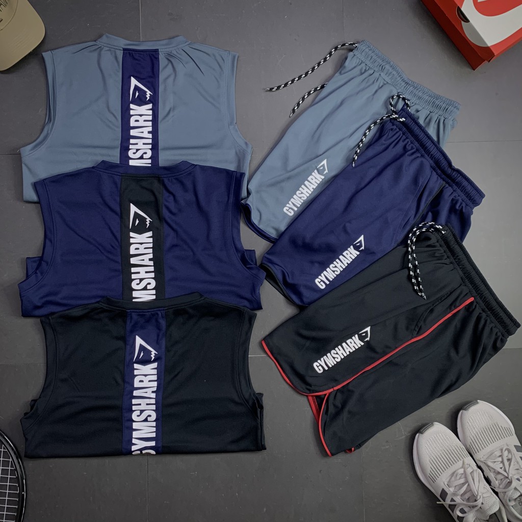 Bộ quần áo thể thao nam GYMSHARK GS03 -  Hàng VNXK - Key Sport chuyên quần áo thể thao nam tập GYM, YOGA