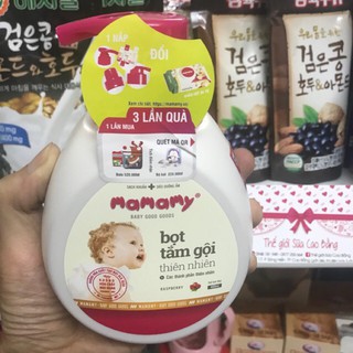 Bọt tắm gội Mamamy 400ml