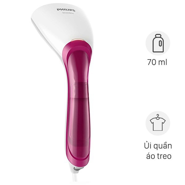 BÀN ỦI HƠI NƯỚC CẦM TAY PHILIPS STH1000/10; GC350