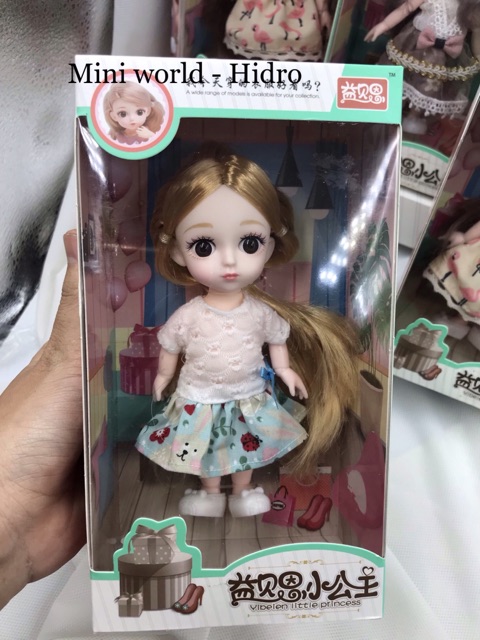 Búp bê Baboliy bjd 16cm khớp fullbox