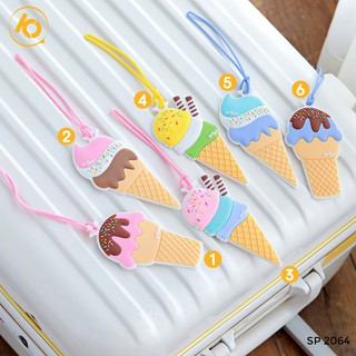 THẺ ĐEO HÀNH LÝ ICE CREAM SIÊU CUTE - SHOP10K - SP002064