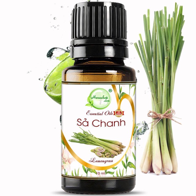 Tinh dầu sả chanh xông phòng, xông hơi 10 ml