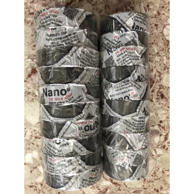 Băng Dính Cách Điện Nano ( màu đen)