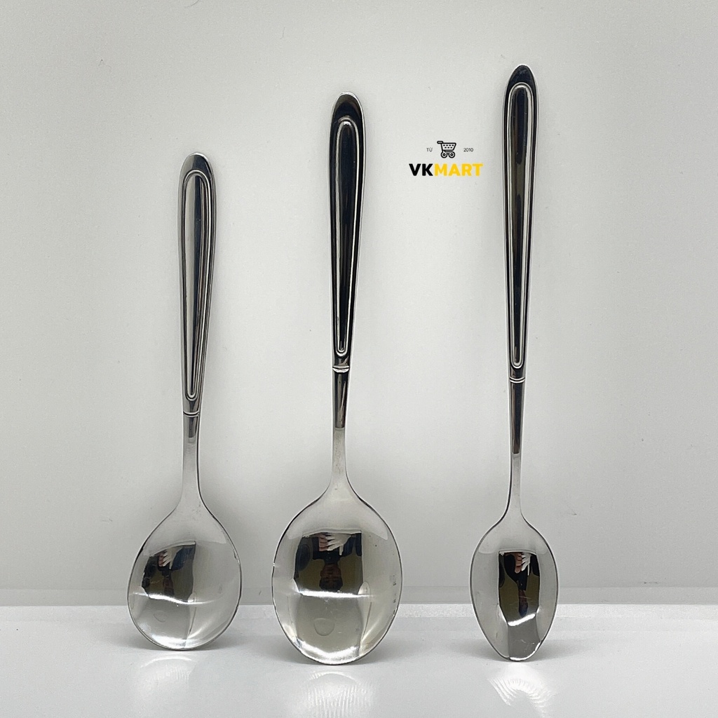 Nĩa inox, thìa nĩa, dao ăn bít tết, thịt bò, bộ dao thìa dĩa, muỗng ăn cơm cao cấp VK-0018