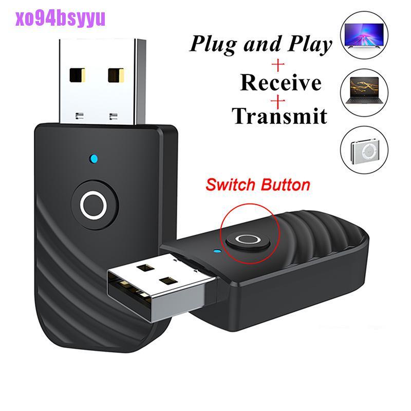 Bộ Thu Phát Âm Thanh Không Dây Xo94Bsyu Usb Bluetooth 5.0 2 Trong 1 Cho Tv / Pc / Xe Hơi