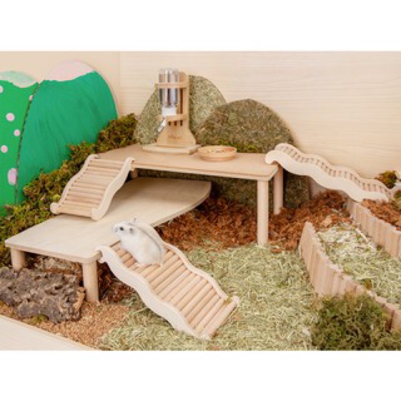 Rêu khô trang trí chuồng hamster