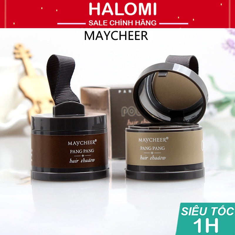 Phấn phủ che khuyết điểm tóc Maycheer Pang Pang Hair Shadow chấm hói che chân tóc HALOMI