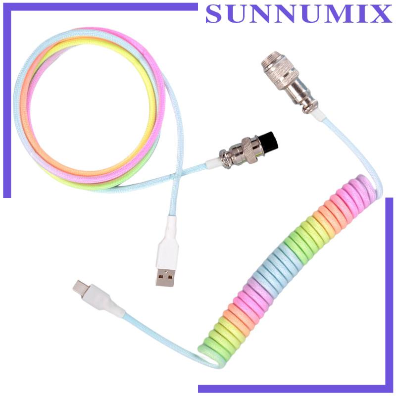 Dây Cáp Sạc USB Type C Sang USB Cho Bàn Phím Cơ