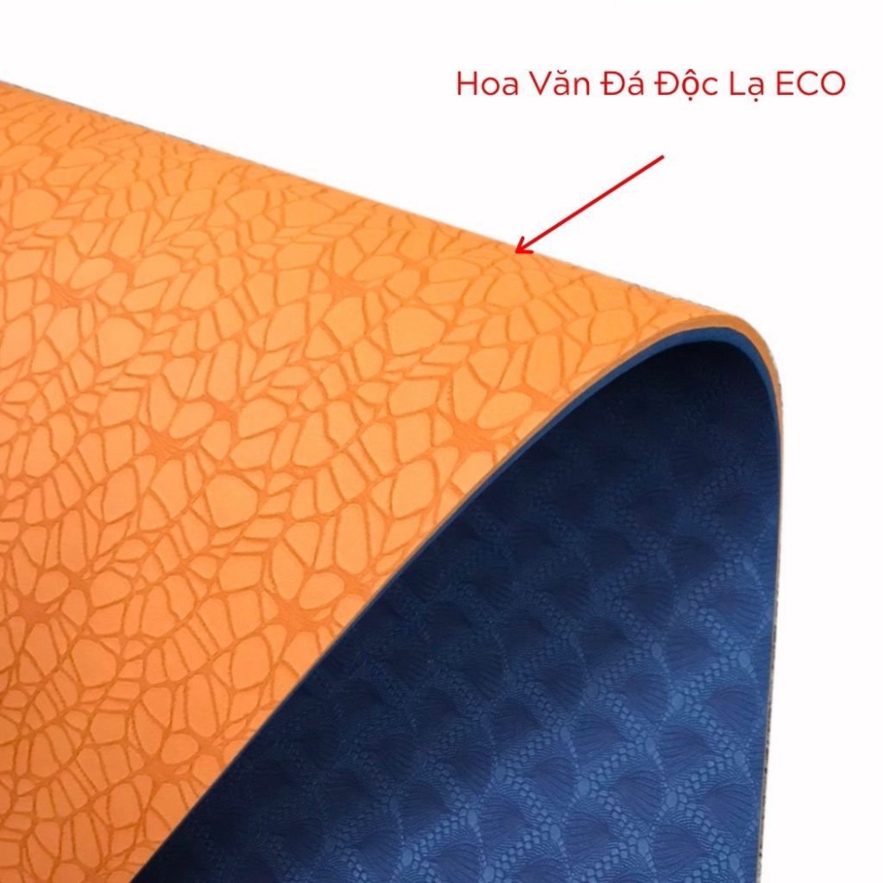 Thảm Tập Yoga S1ECO Pro Mat, 2 Màu Phối Lạ Mắt, Chống Trơn Trượt Tuyệt Đối, Thấm Hút Tốt GKK