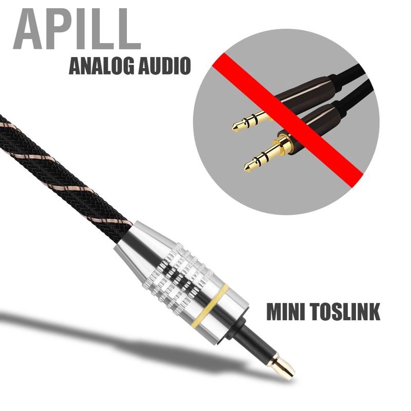 [Wholesale Price] Dây Cáp Âm Thanh Toslink Sang Mini 3.5mm