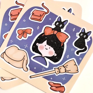 Set sticker Kiki