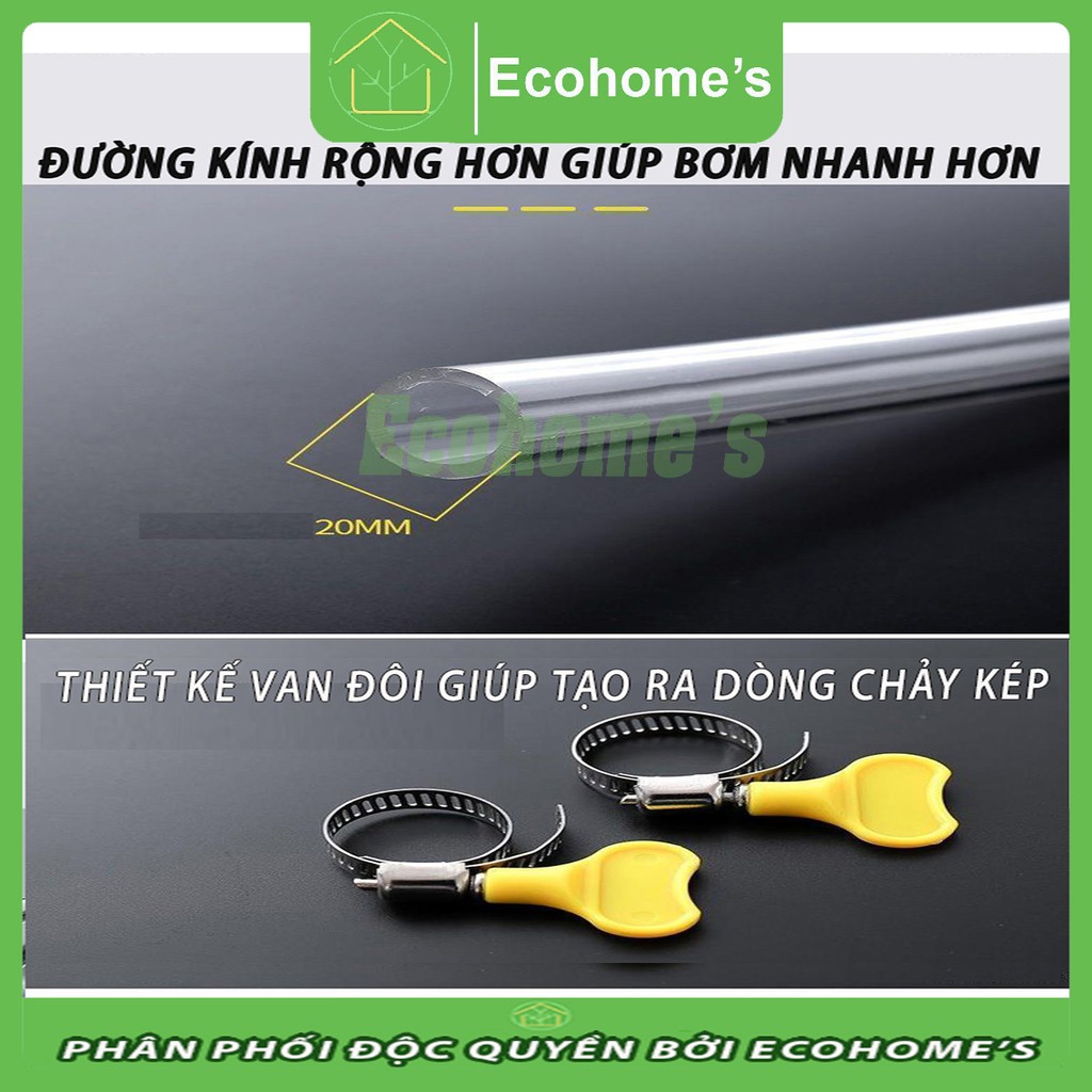 Dụng cụ hút chất lỏng bóp tay, bơm hút rượu hút nước bằng cơ