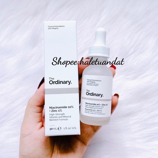(full dòng) Serum The Ordinary Niacinamide 10% + Zinc 1% - Tất cả các dòng tinh chất zinc