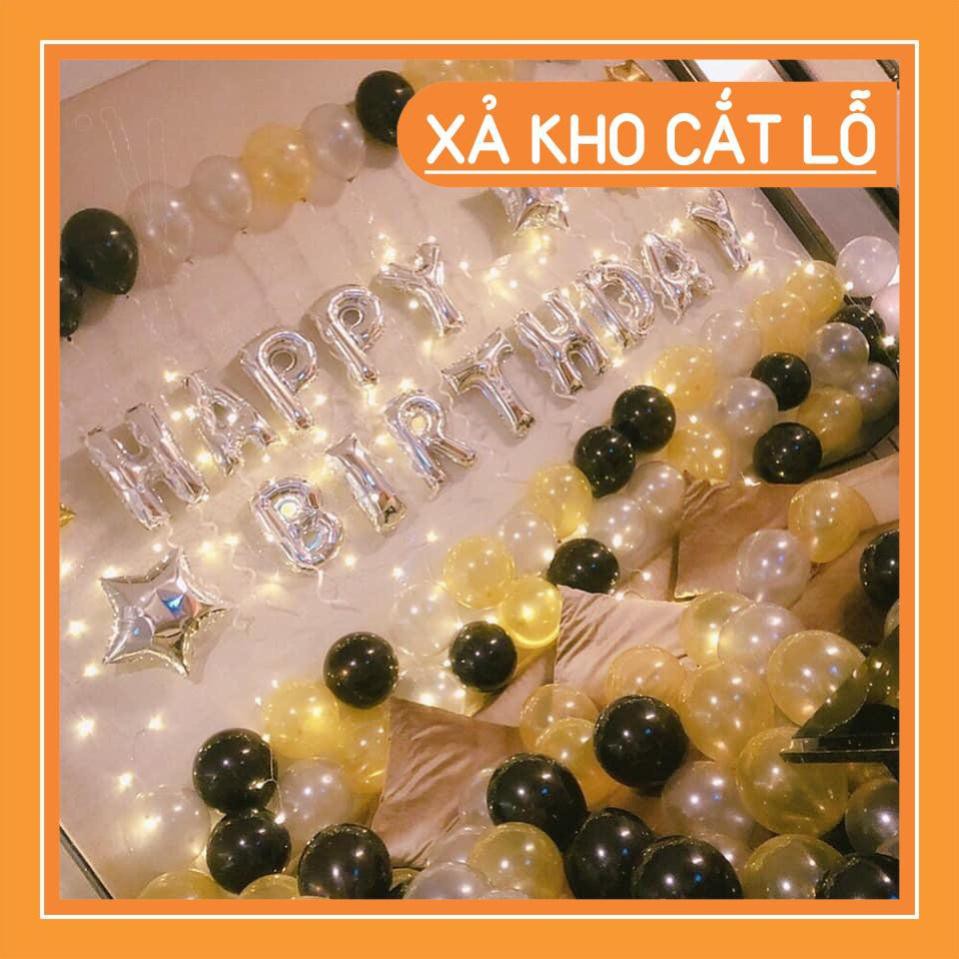 Set bóng bay trang trí sinh nhật [CHUẨN ẢNH-TẶNG KÈM BANG KEO VÀ BƠM TAY] MS658