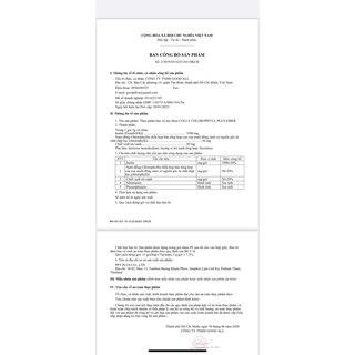 Colly Chlorophyll - Detox Giảm Cân Eo Thon