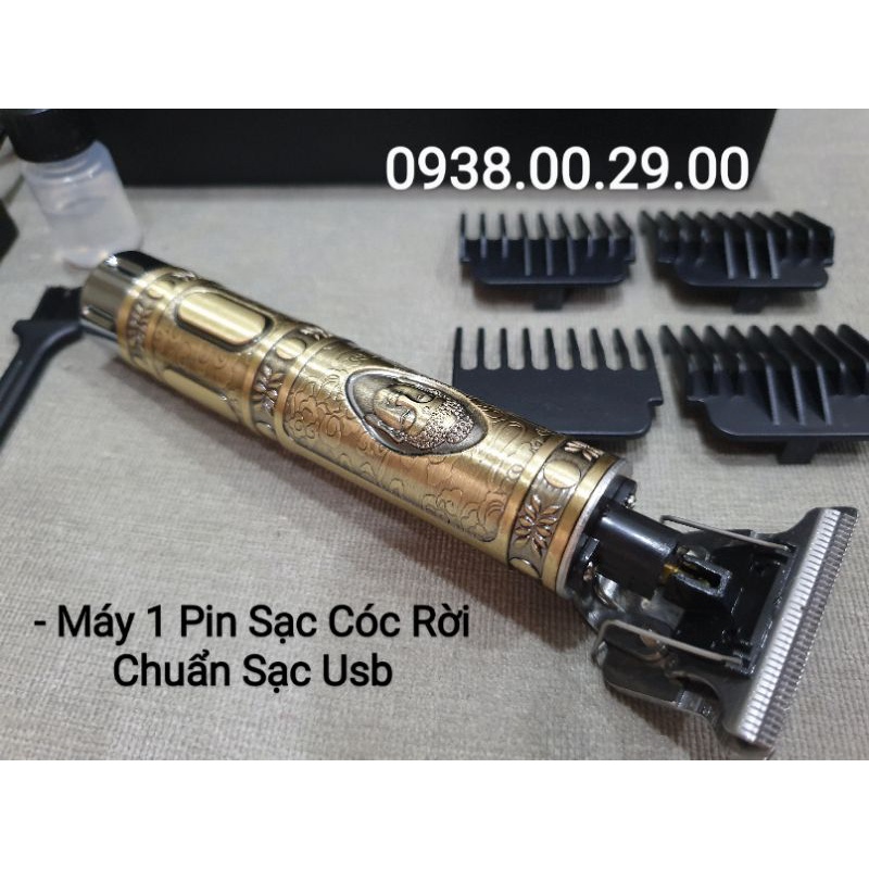 Tông Đơ Chấn Viền Hair Clipper Agoda Lưỡi T-Blade Cạo Siêu Nét.(Ảnh thật)