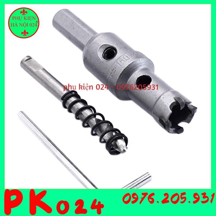 (Giá 1 Mũi) Mũi Khoét Lỗ Cao Cấp Khoét Sắt-Inox MAKHI - Không Có Via Kích Thước Tùy Chọn 15mm-38mm