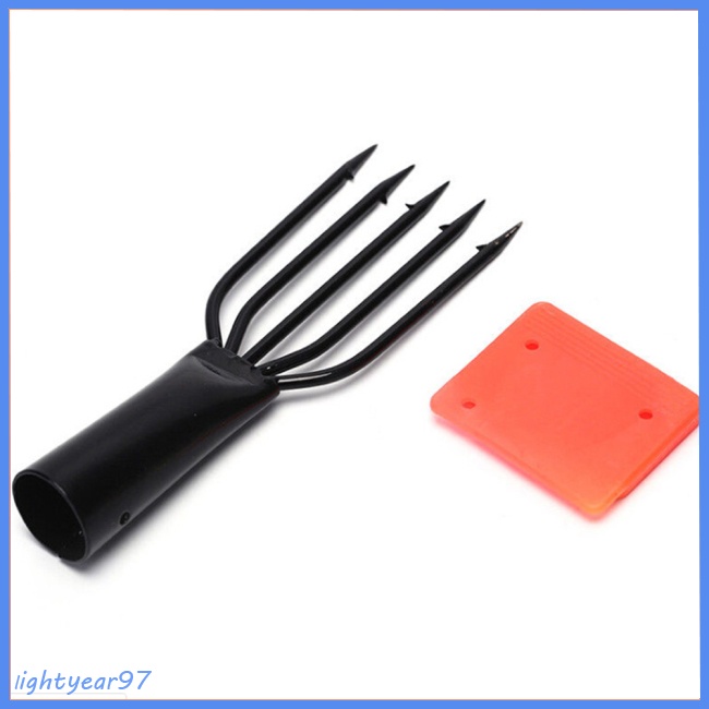 Cần Câu Cá 5 Đầu Nĩa Bằng Thép Lò Xo Chuyên Dụng