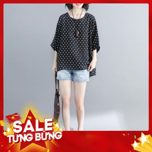 Đầm Voan Chấm Bi Xinh Xắn Dành Cho Nữ - Hàng nhập khẩu