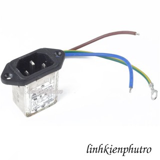 Bộ Lọc Nguồn EMI 250VAC 8A