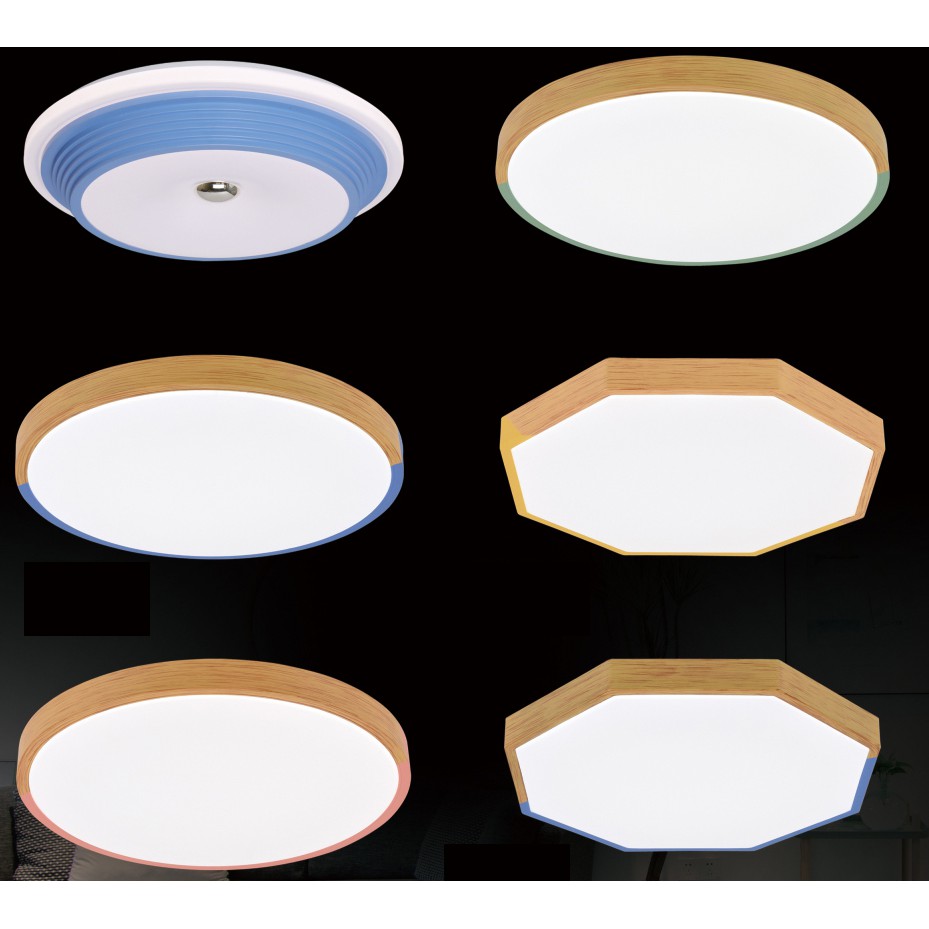 Đèn ốp trần Led, đèn ốp trần nổi trang trí, đèn ốp tròn, ốp trần lục giác rẻ đẹp, ốp trần nổi phi 500mm