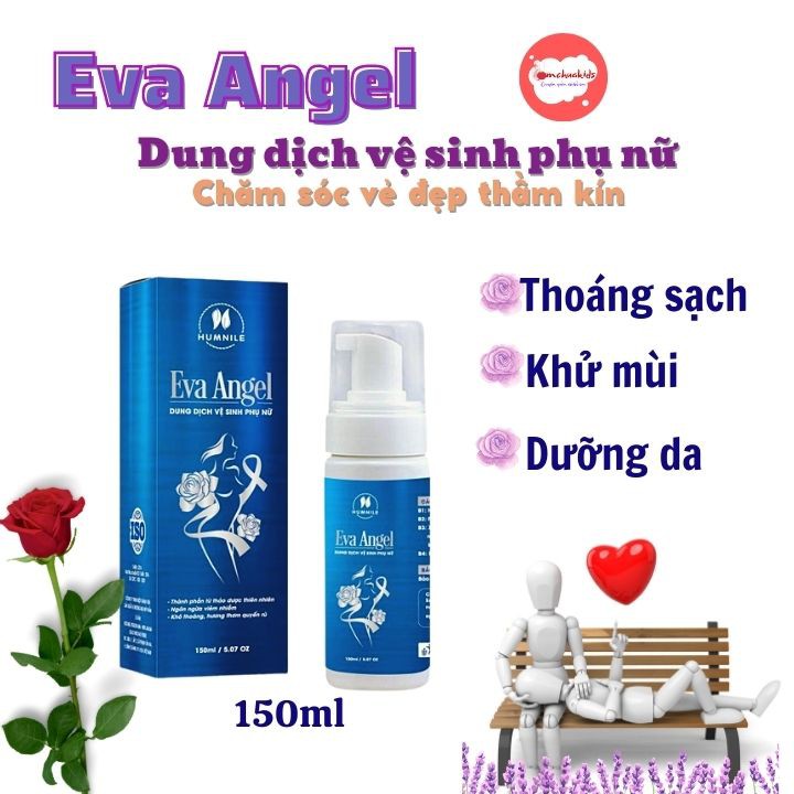 Dung dịch vệ sinh phụ nữ Eva Angle 150ml- Tomchuakids