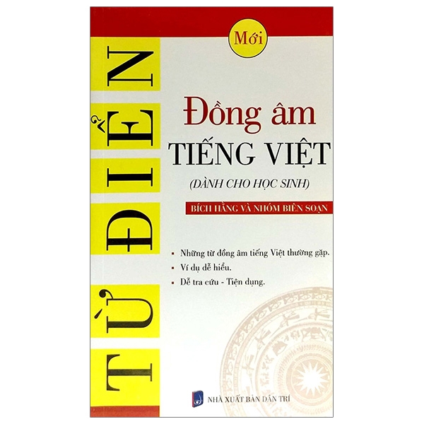 Sách - Từ Điển Đồng Âm Tiếng Việt