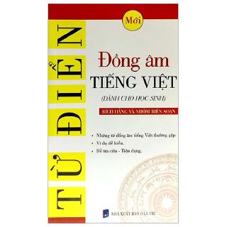 Sách - Từ Điển Đồng Âm Tiếng Việt