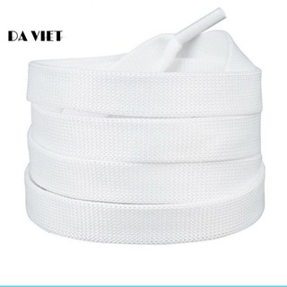 Dây giày thể thao, dây giày sneaker dây lụa màu trắng