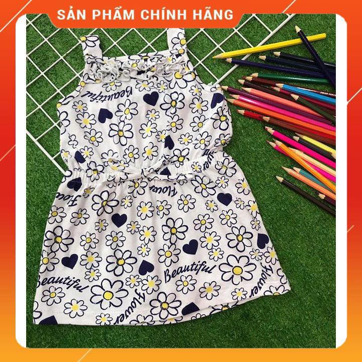 Váy hai dây giả jum LITIBABY bé gái size 1 - 10T. Chất liệu cotton mềm mịn, thoáng mát. Thương hiệu LITIBABY