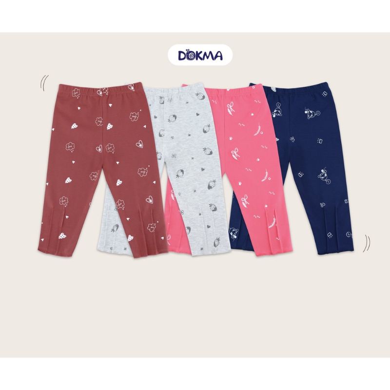 Quần legging bé gái Dokma 9-36M mã DQ789, DQ1857