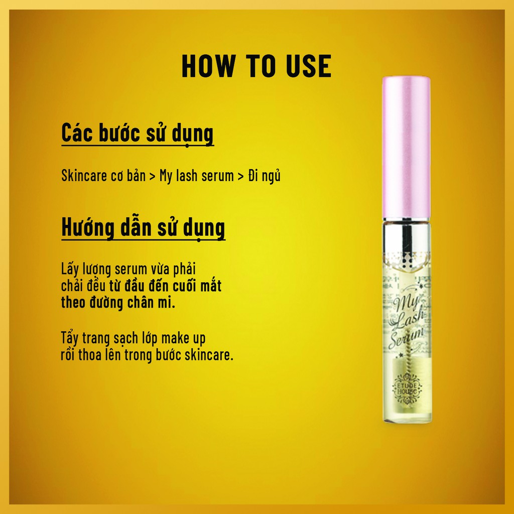 OnePick) Tinh chất dưỡng dài mi Etude House My Lash Serum 9g [Etude House My Lash Serum Essence] | BigBuy360 - bigbuy360.vn