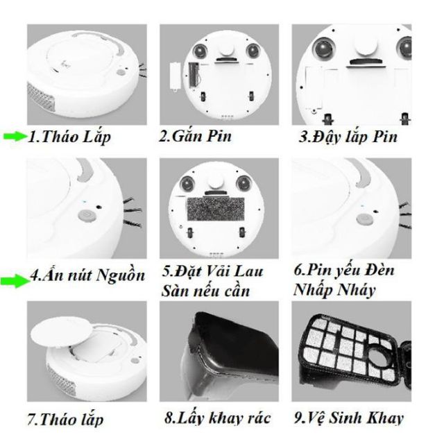 ROBOT HUT BỤI BOWAI LAU NHÀ -DEAL RẺ